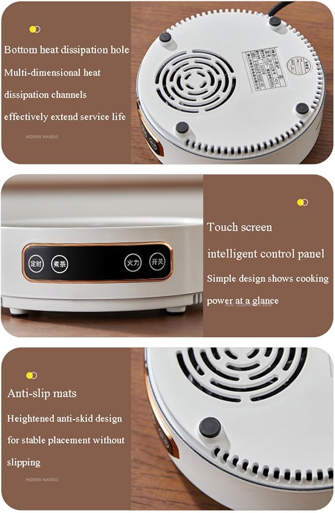 Estufa Eléctrica Cerámica 1 Puesto 17.5 cm 110V miniatura 8