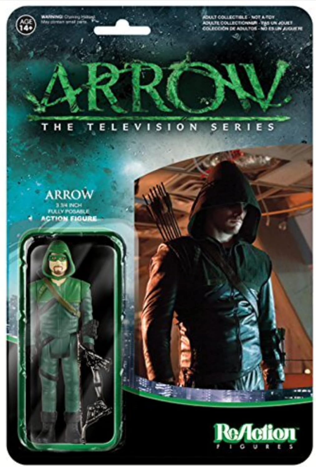 Re-Action ARROW / Arrow Series 1 Arrow 3.75 inches plastic painted action figure