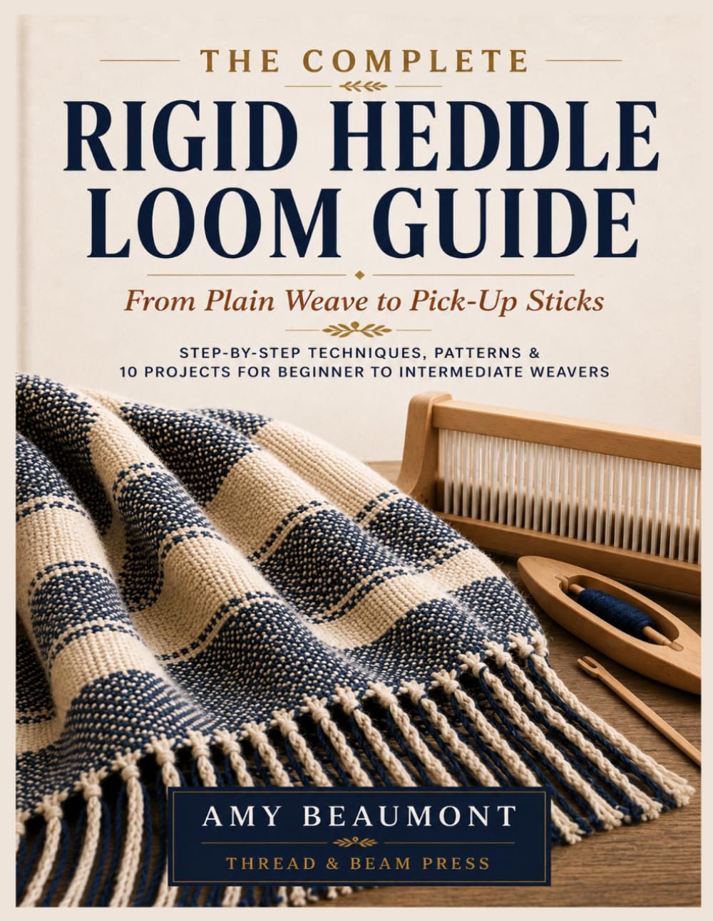 The Complete Rigid Heddle Loom Guide: From Plain Weave to Pick-Up Sticks — Step-by-Step Techniques, Patterns and Projects for Beginner to Intermediate Weavers