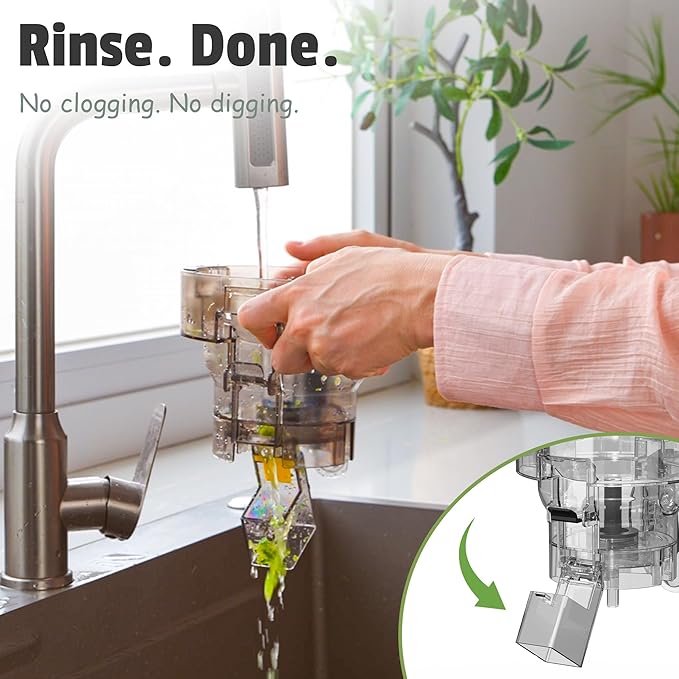 Extractor Jugos Prensado Frío Boca Ancha 3 en 1 300W 110V miniatura 3