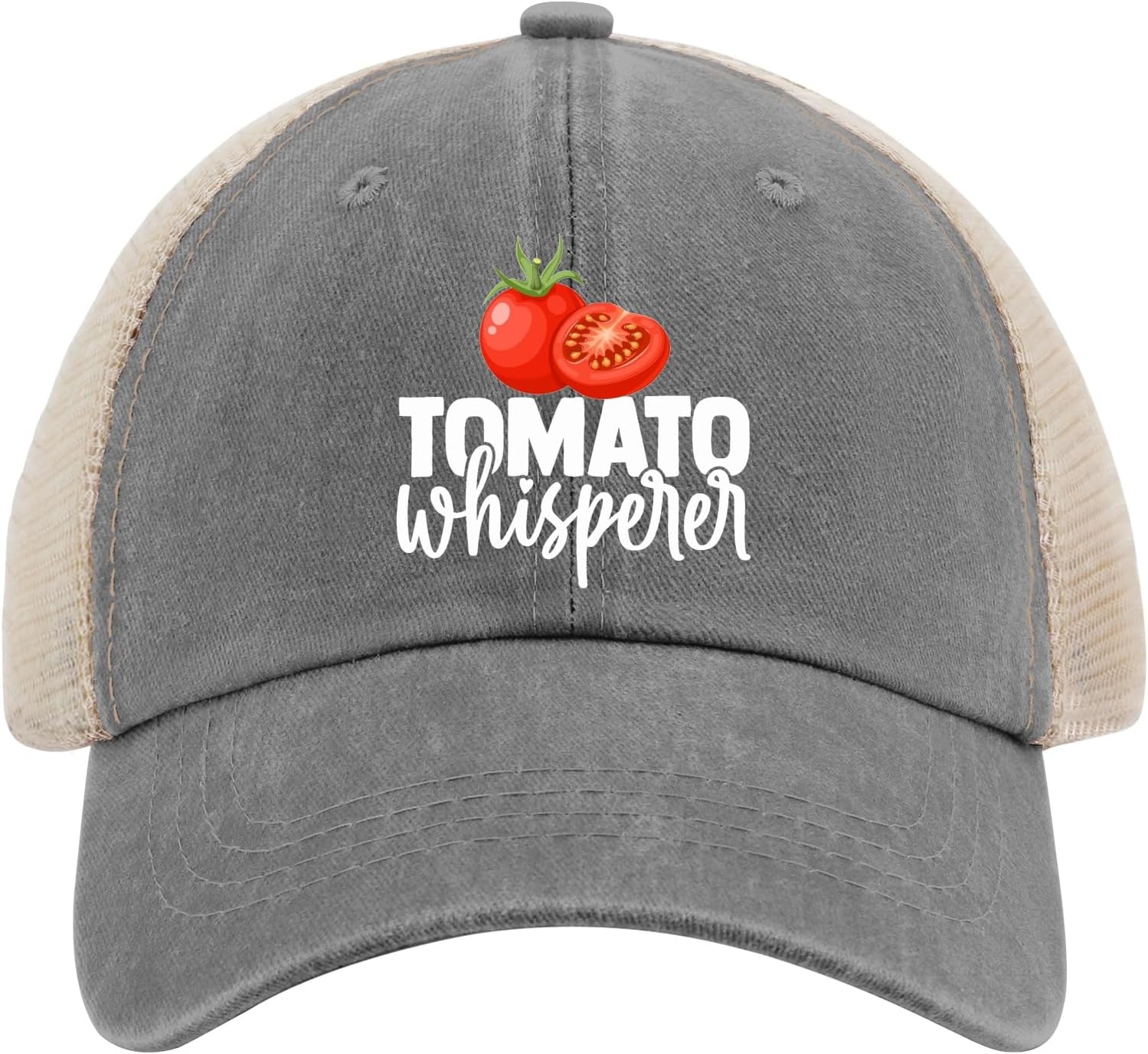 Tomato Whisperer hat Gym hat AllBlack Mens Trucker Hats Gifts for Boyfriends Cycling Hat