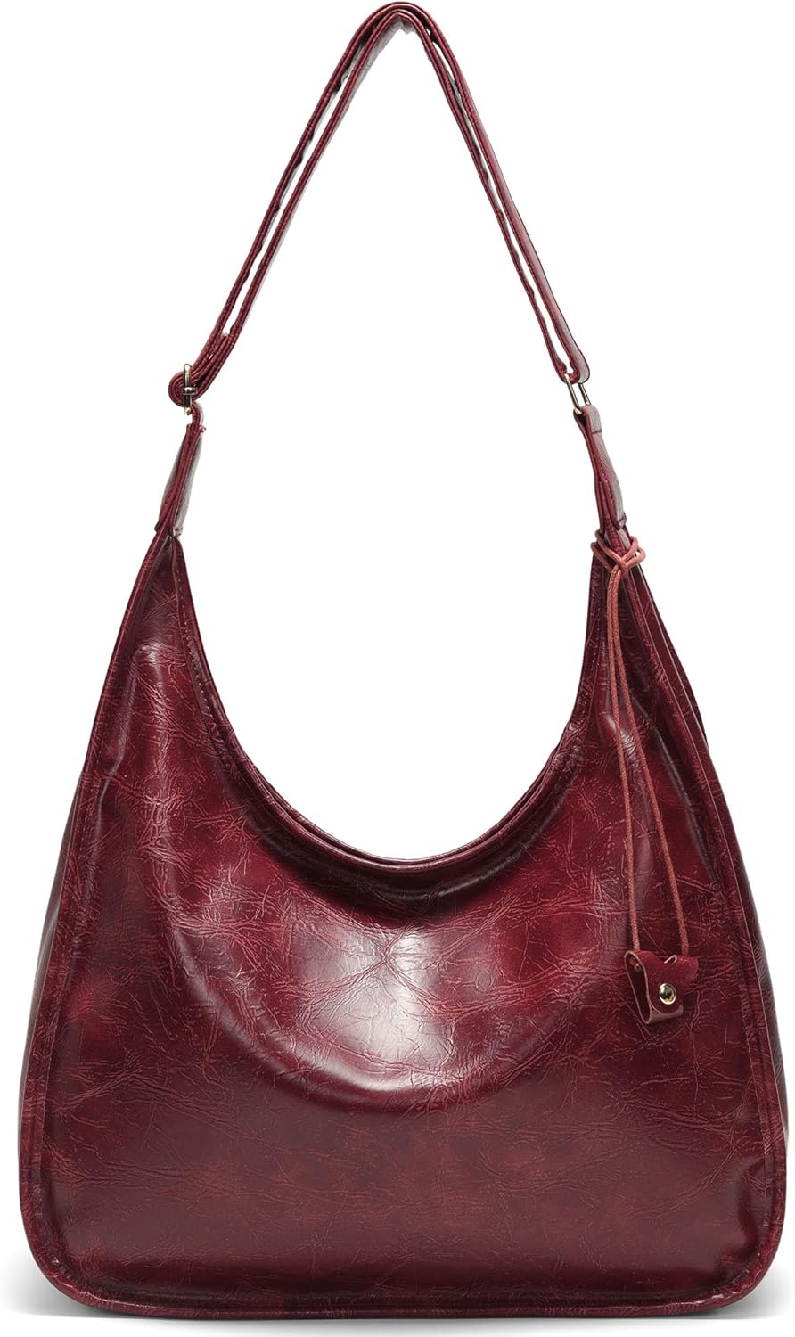 GEMIU Tote Bag for Women – Vintage Hobo Handbags & Slouchy Shoulder Purse with Adjustable Shoulder Strap Roomy Capacity