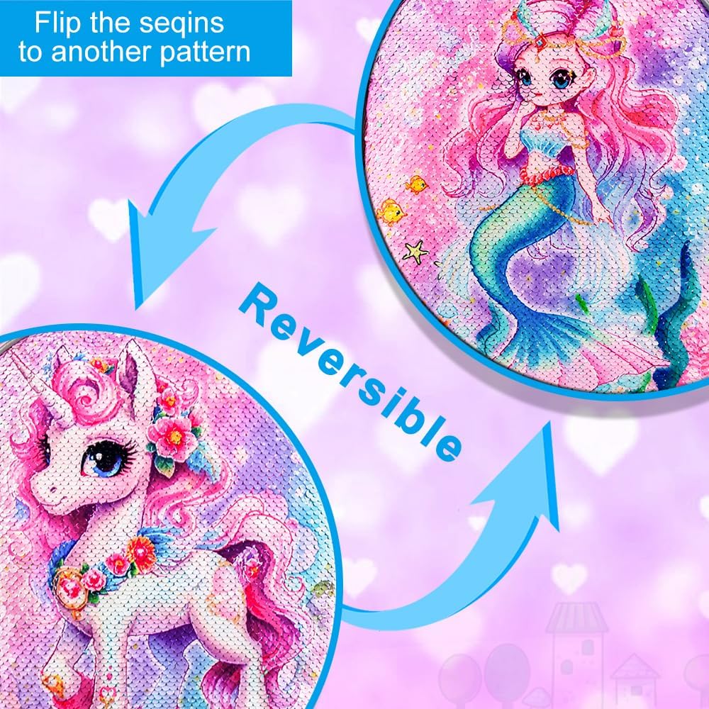 3PCS Rolling Backpack for Girls and Boys, Kids Unicorn Dinosaur Wheeled Bookbag - Image 3