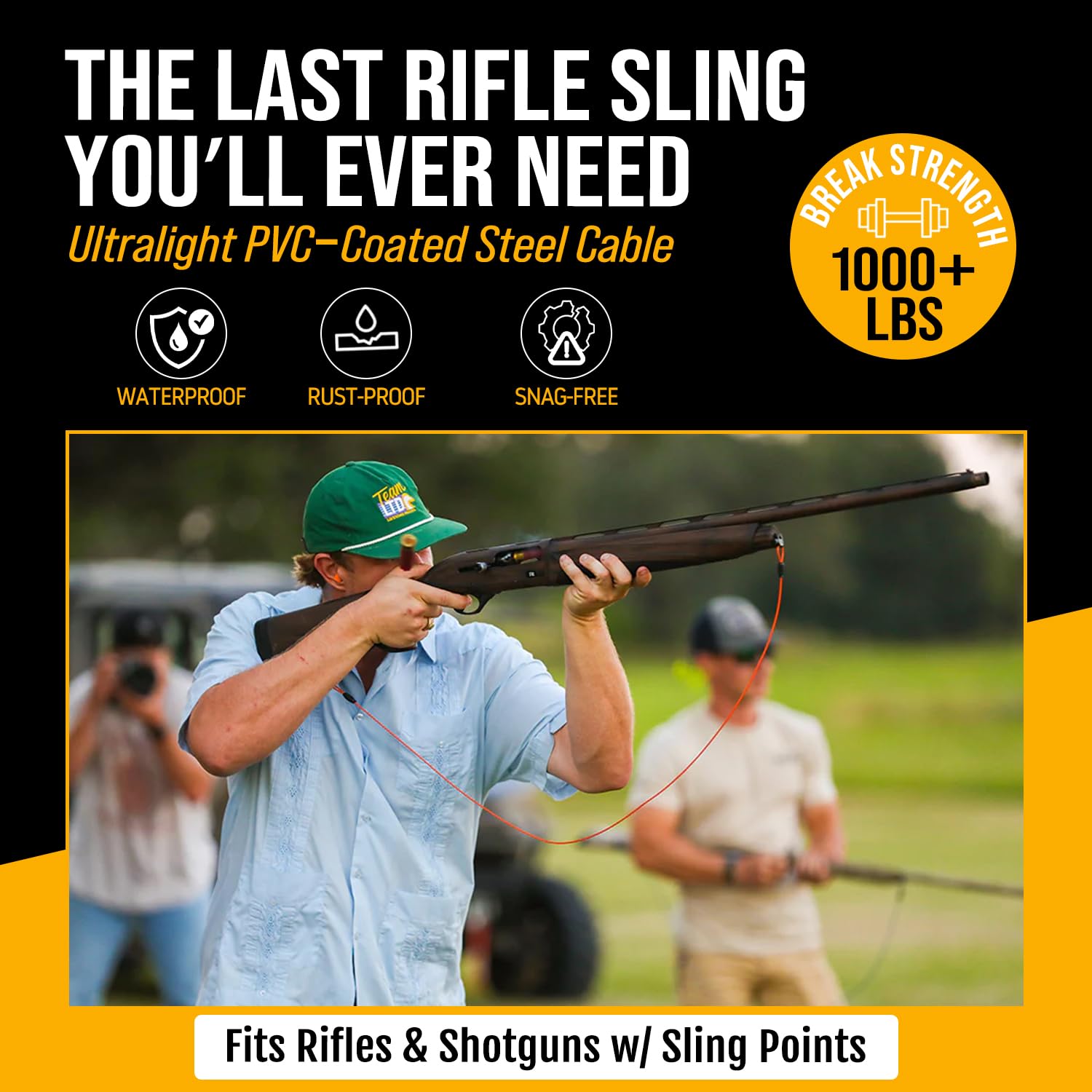 Lifetime Decoys Bare Sling Cable Gun Sling (Timber Green)