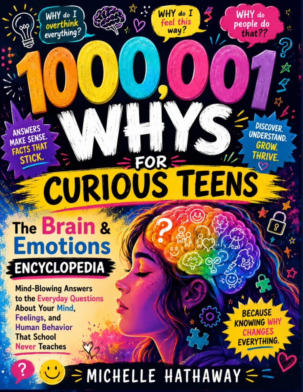 100,000 Whys for Curious Teens: The Brain & Emotions Encyclopedia: Mind-Blowing Answers to the Everyday Questions About Your Mind, Feelings, and Human Behavior That School Never Teaches