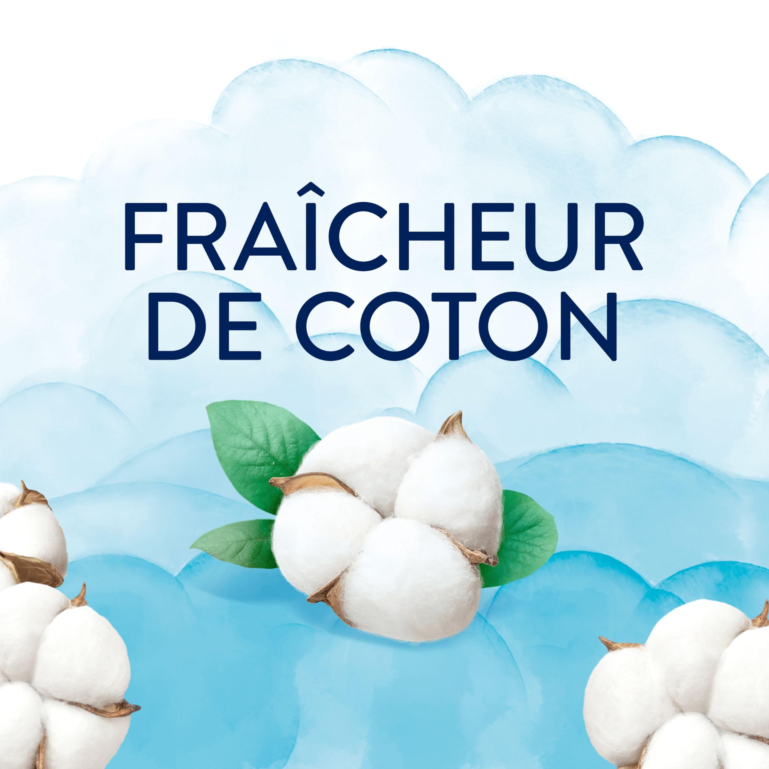 Lenor Light Adoucissant 42 Lavages, Parfum Fraîcheur De Coton, 24H De Fraîcheur Légère, Testé Dermatologiquement, Fabriqué En France