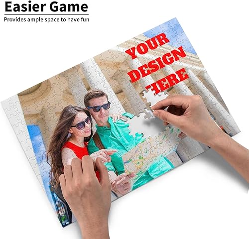 Miniatura 4 de Rompecabezas personalizado de fotos de 3005001000 piezas, personalizable, haz tu propio rompecabezas para adultos, foto familiar, regalos de 300