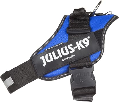 Julius-K9, 16IDC-B-1, IDC Powerharness, Dog Harness, Size: 1, Blue