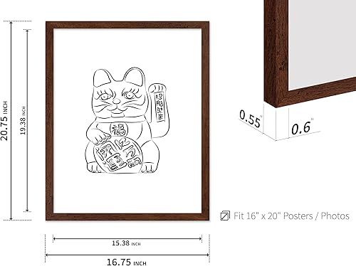 Miniatura 117 de Poster Master Póster de peonías – Estampado de flores retro – Ilustración floral – Ilustración en blanco y negro – Diseño de línea y abstracto –