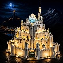Nitemode RC Light Kit Compatible with The Lord of the Rings Minas Tirith 11377 Building Set | Upgraded Remote Control & Multi-Mode Dimming & Zonal Lighting NOT Included 11377 Set