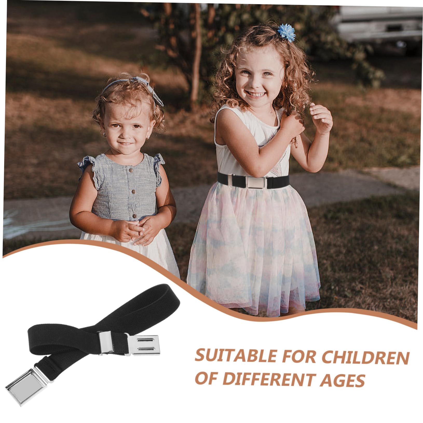 Ipetboom 4sets Belt for and Ratchet Belt Secure Fit for Boys Uniform Waist for Teenagers 2pcs*4