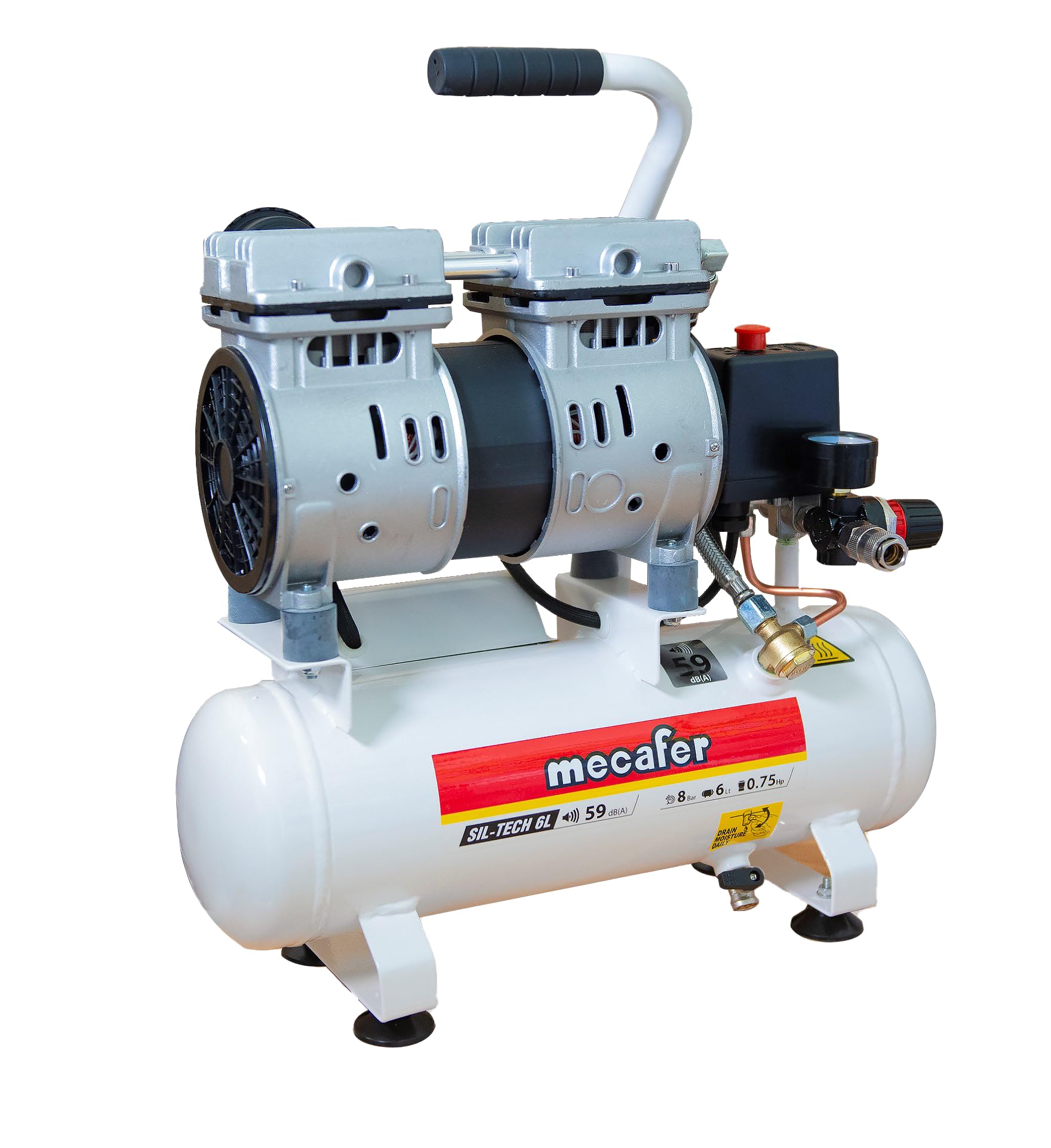 Compresor de Aire MECAFER 425513 6 L