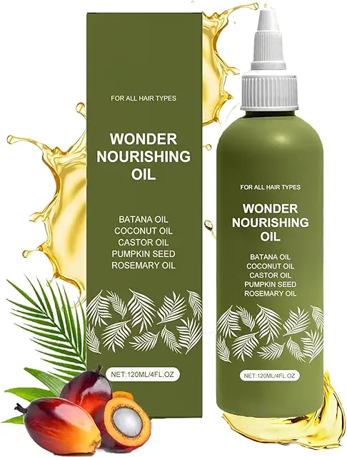 Batana Oil for Hair - 100% Pure Coconut & Rosemary - Thicker, Stronger Hair (120ml)