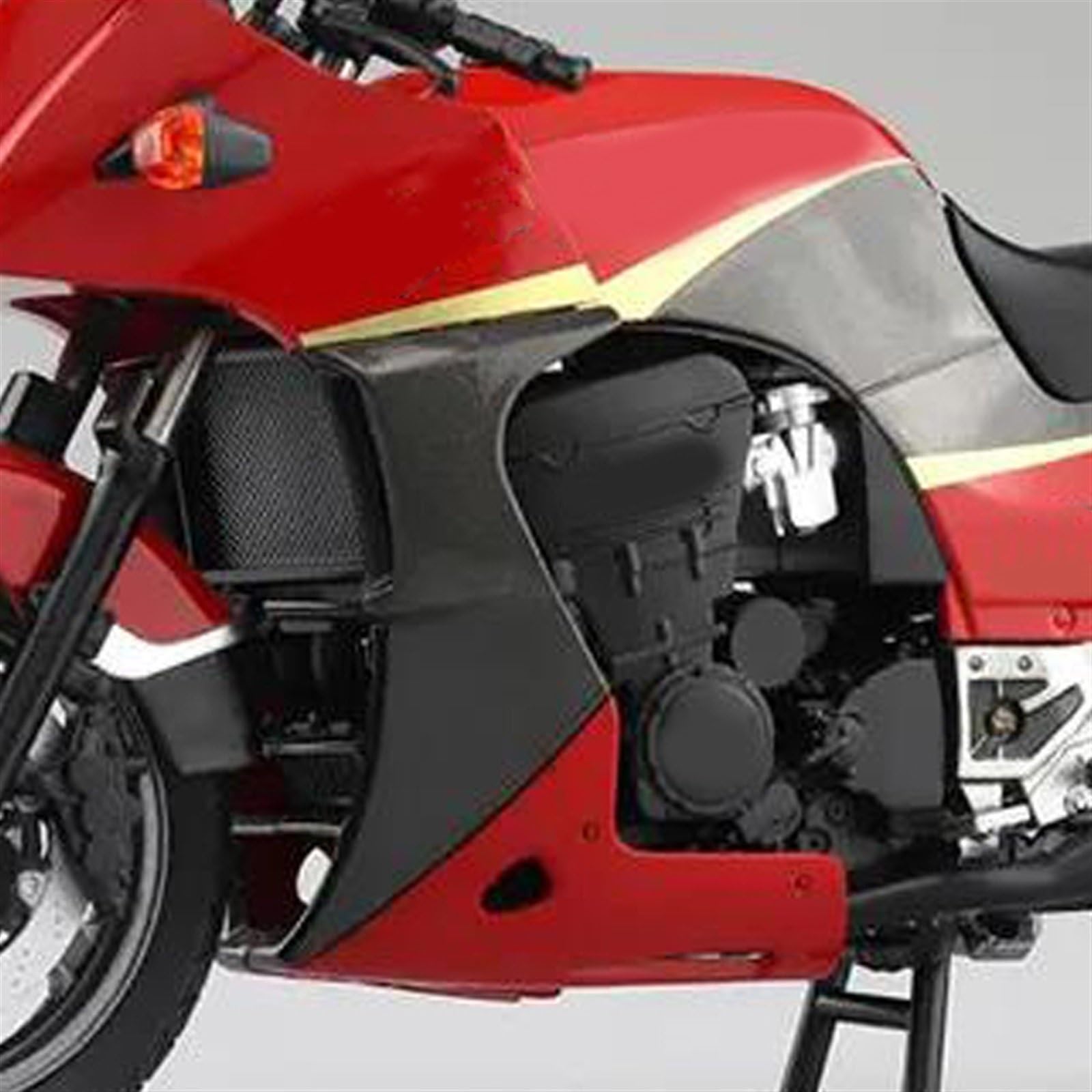 Modellspielzeug Motorrad Simulation Diecast Modell Sammlung Geschenk 1:12 Für Kawasaki Ninja GPZ 900 R(Rosso)