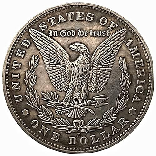 Miniatura 2 de Moneda de cabeza de lobo y tigre US Morgan Copy antigua Hobo de níquel colección de insignia conmemorativa de juguete Tiger