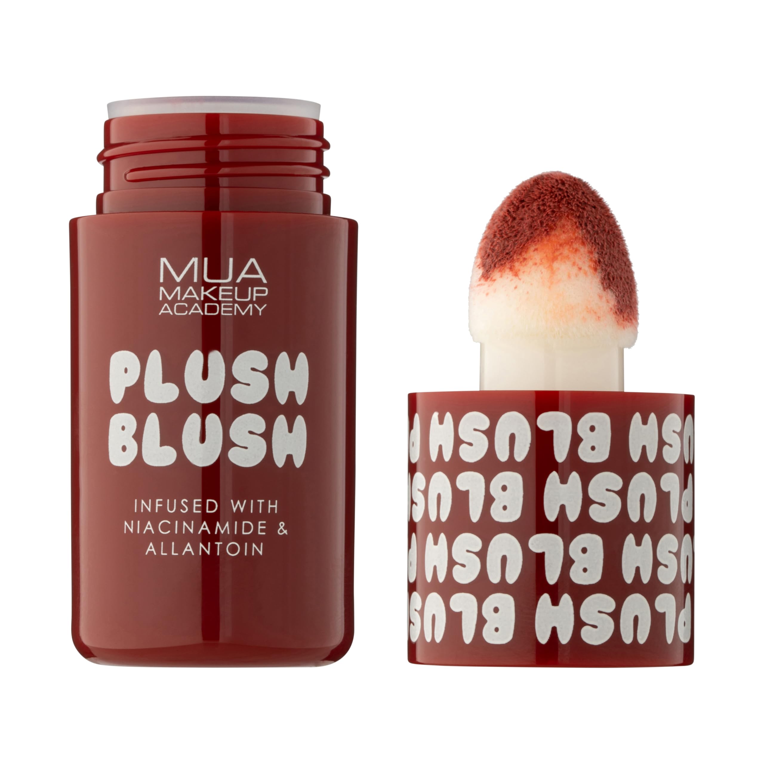 MUA Makeup Academy Plush Blush, Velvet, Liquid Blusher for Cheeks - Vegan & Cruelty Free (Pack of 1)