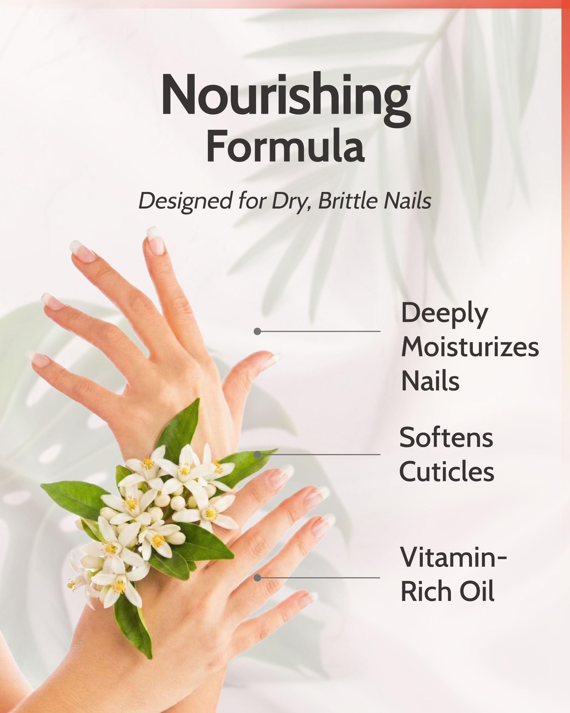 Karma Naturals - Removedor de esmalte de uñas con flor de naranja - No tóxico, vegano, libre de crueldad, sin acetona - Fortalecedor de uñas para uñas - 4 onzas líquidas.