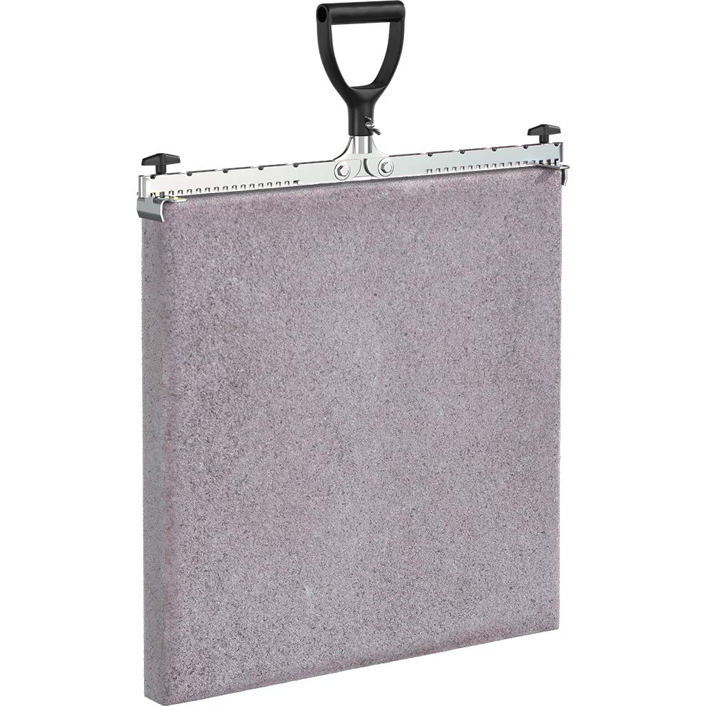 LANGFIT® Zubehör - Verlängerungs-Set 40cm für Plattenheber mit normalem Griff - Schonend für Rücken und Hüfte! Tragkraft bis 60kg - Made in Germany - MS-PH-VS400