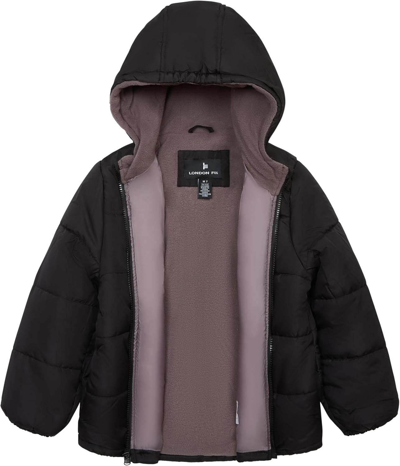 LONDON FOG Boys' Big Active Puffer Jacket Winter Coat
