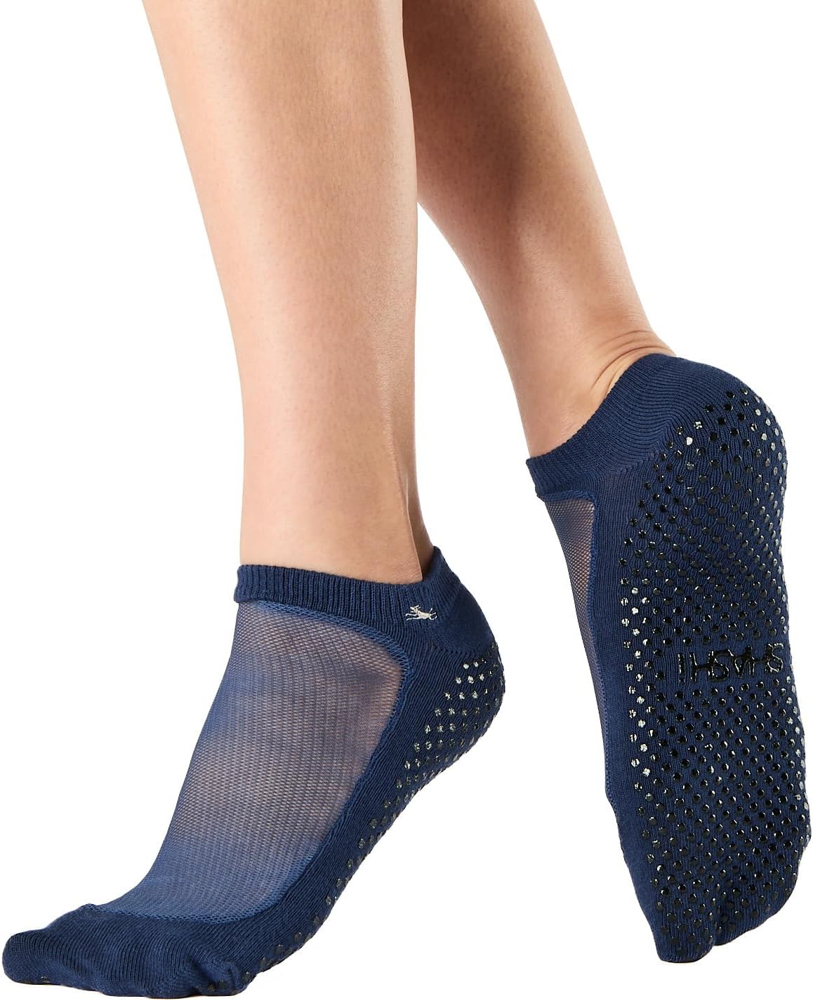 Mesh Socks for Women – Stylish, Full-Coverage Non Slip Socks for Barre, Yoga and More