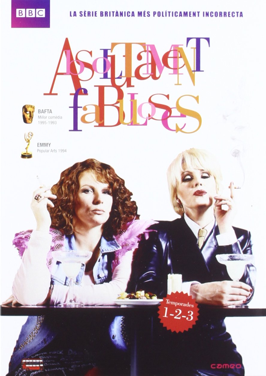 DVD Absolutament Fabuloses Temporades 1 a 3 Pack Serie Completa en Catalán
