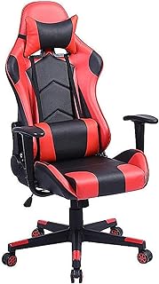 KFJCMY Silla De La Computadora Silla Ergonómica De Juego Oficina Silla Silla Gamer Giratorio De Elevación Silla Cómoda Sedentario, Súper Capacidad De Carga
