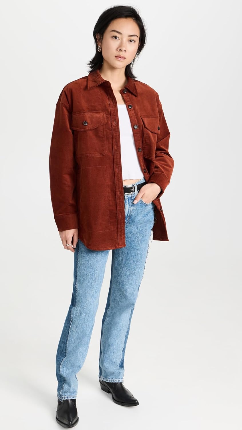 Madewell Women's Corduroy Twill Oversized Shirt Jacket - Image 5