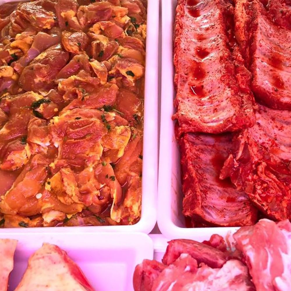 Pack 10 Bandeja Alimentaria Resistente 15L Sin BPA Cocinas y Restaurantes | 54x40x9,2cm. Sin BPA. Ideal para comedores, colegios, mercados, panaderías, pizzerías y conservación de alimentos.