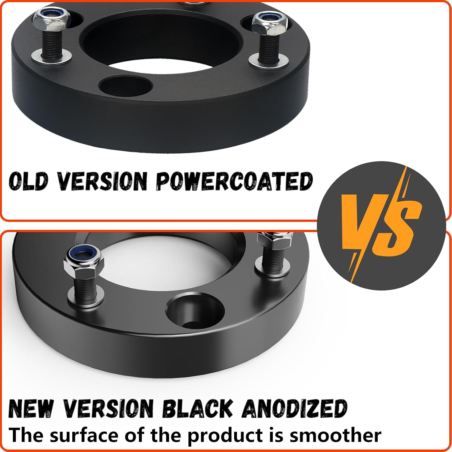 1.5 Inch Front Leveling Lift Kit For 2004-2026 Ford F150 2WD/4WD, Lift Kit Compatible With Expedition 2003-2018,2pcs Aluminum Suspension Strut Spacers | Raise Front End 1.5"