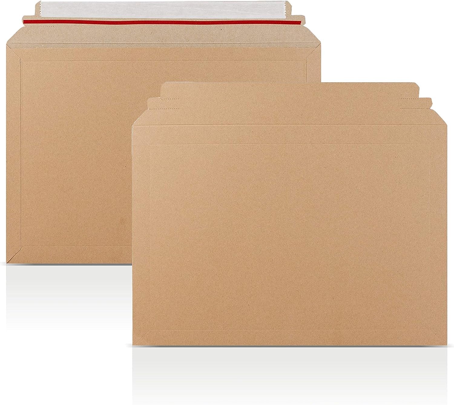 A4+/C4+ || 249 x 352mm || AKAR Capacity Book Mailers Envelopes for Postals Cardboard Envelopes Card Mailers for Small Posting Cardboard Mailer Letter Envelopes (Pack of 100)