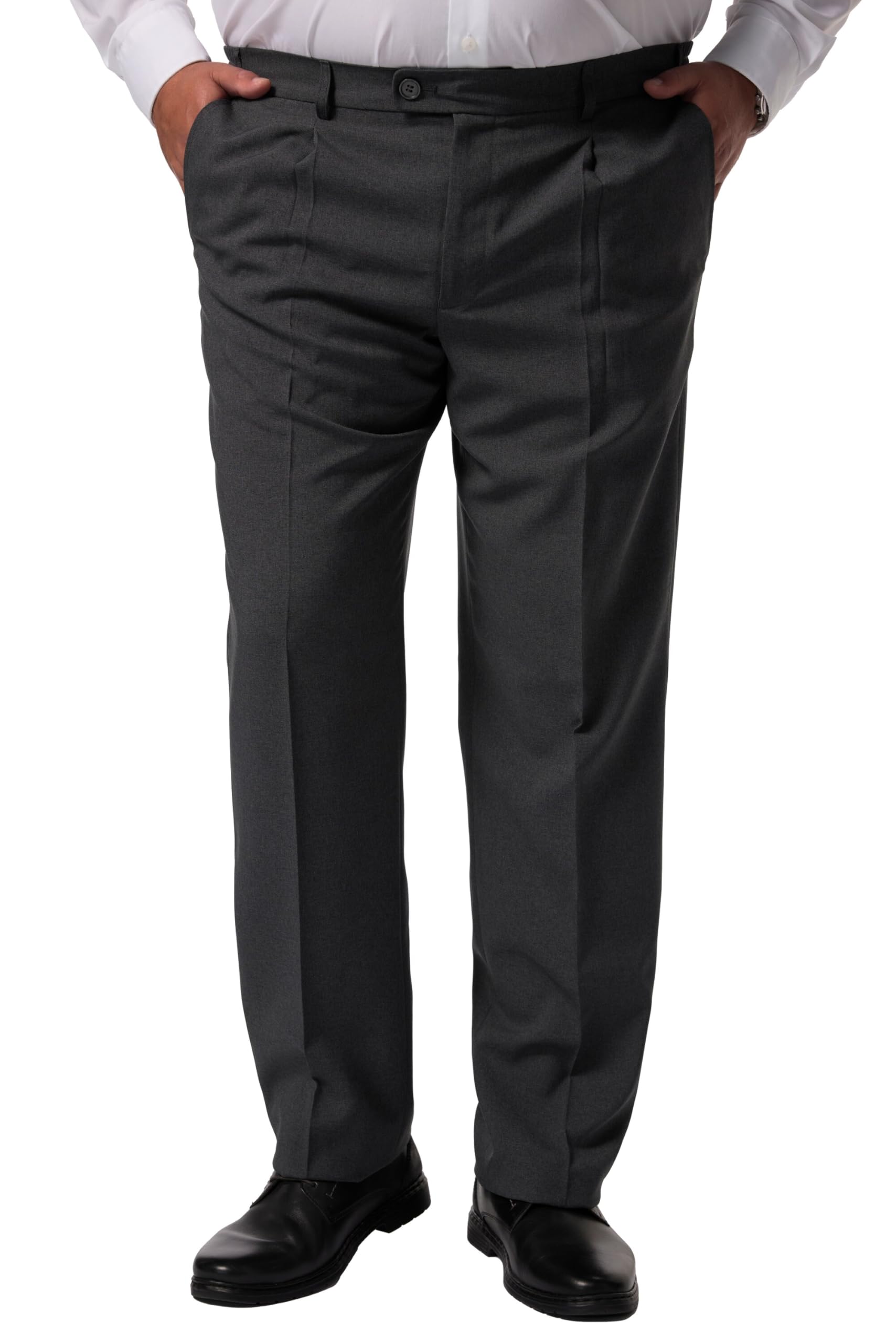 Men Plus Herren große Größen Übergrößen Menswear L-8XL Bauchfit-Hose, Business, Baukasten 835066