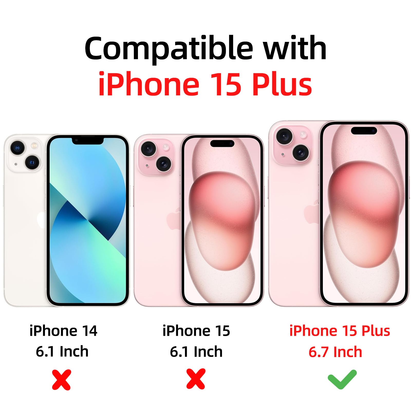 Caseative For IPhone 14 Plus Case,Chrome Plating Electroplated Glitter Bling - View #2