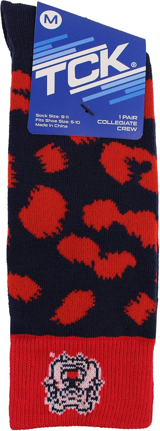 TCK Fresno State Bulldogs Socks Womens Savage Crew Socks