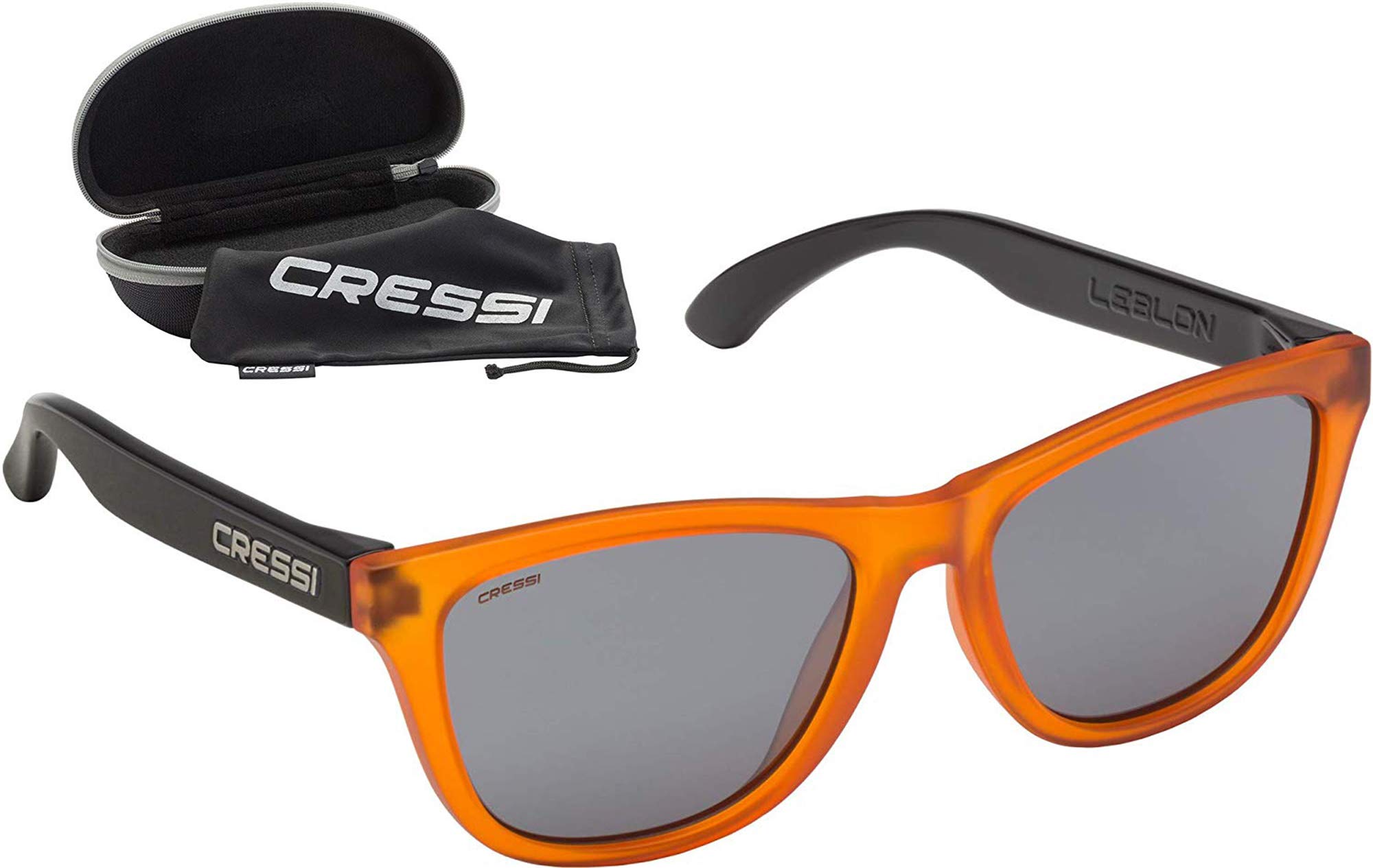 CRESSI Unisex – Erwachsene Leblon Sunglasses Sportsonnenbrille mit Hartschalenetui