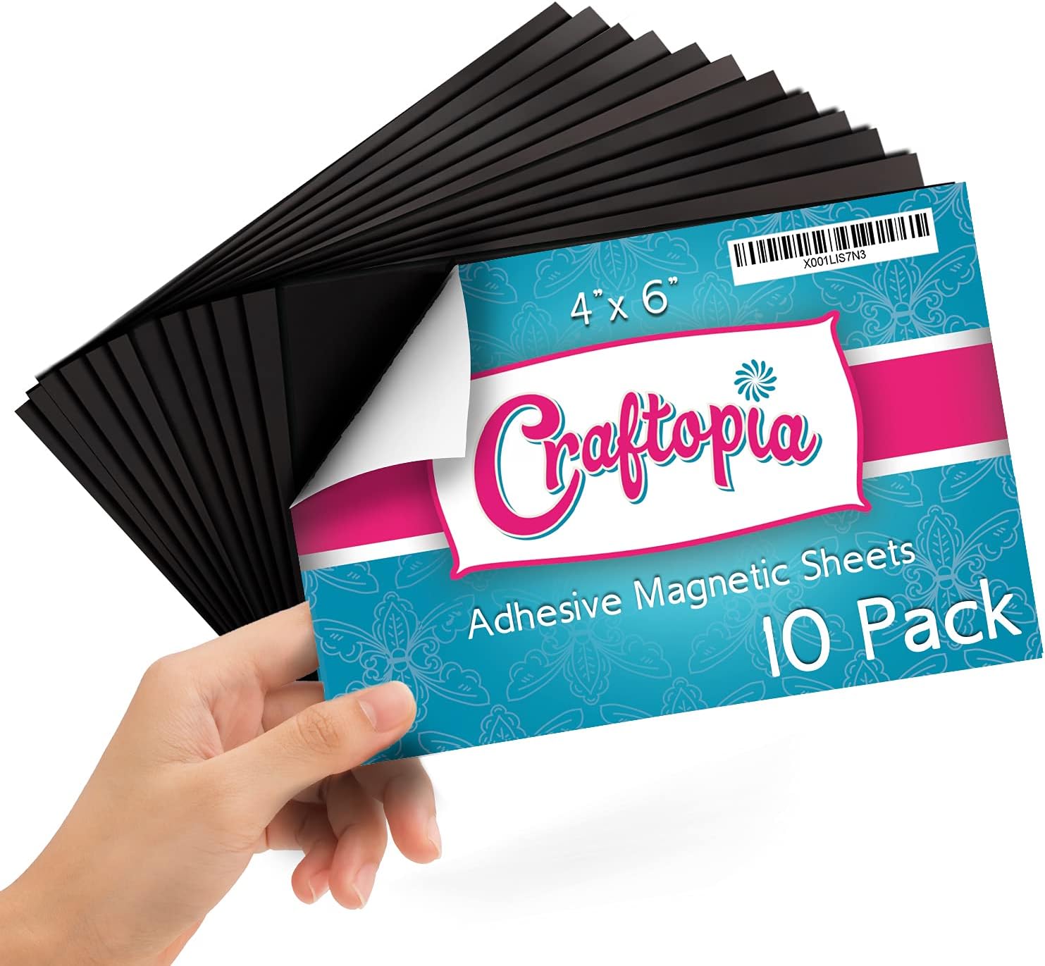 Best Seller Craftopia Magnetic Adhesive Sheets | 4 x 6 | Pack of 10 | Make Anything a Magnet! | Flexible Peel and Stick Self Adhesive for Crafts Photos Stamp Dies and More (4 x 6 10 Pack) 70% Off Discount Craftopia Magnetic Adhesive Sheets | 4 x 6 | Pack of 10 | Make Anything a Magnet! | Flexible Peel and Stick Self Adhesive for Crafts Photos Stamp Dies and More (4 x 6 10 Pack)