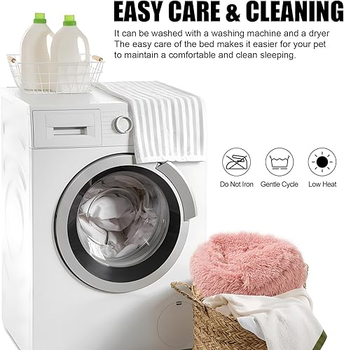 Miniatura 5 de Camas para gatos de interior, cueva de gatos para cachorros y gatitos, cama relajante para perros pequeños con cueva cubierta, acogedora, cálida,