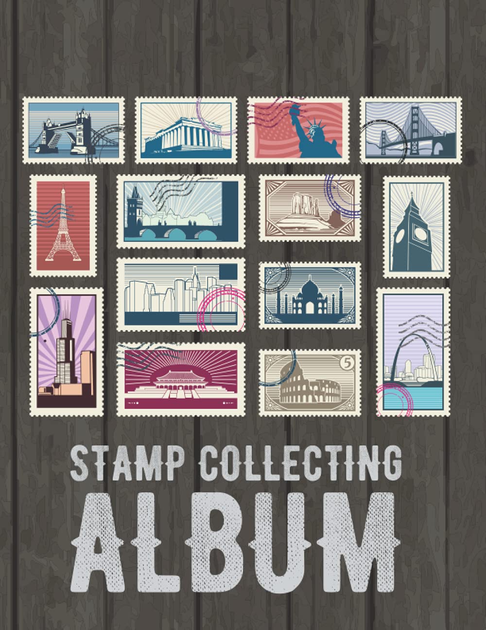 Stamp Collecting Album: Best stamp collecting albums for beginners ! stamp album book