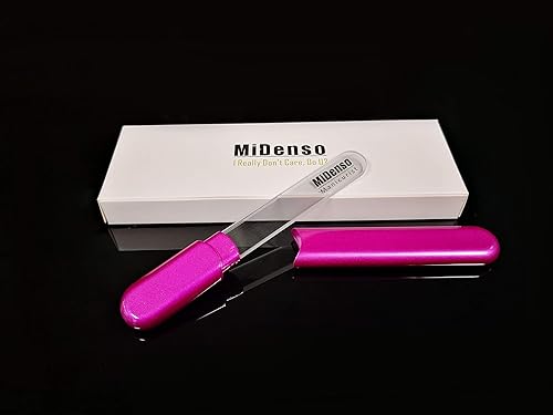 Miniatura 22 de Lima de uñas de cristal con funda, cristal de diamante salón mejor belleza limas de uñas para uñas naturales y acrílicas Top Stocking Stuffers Azul