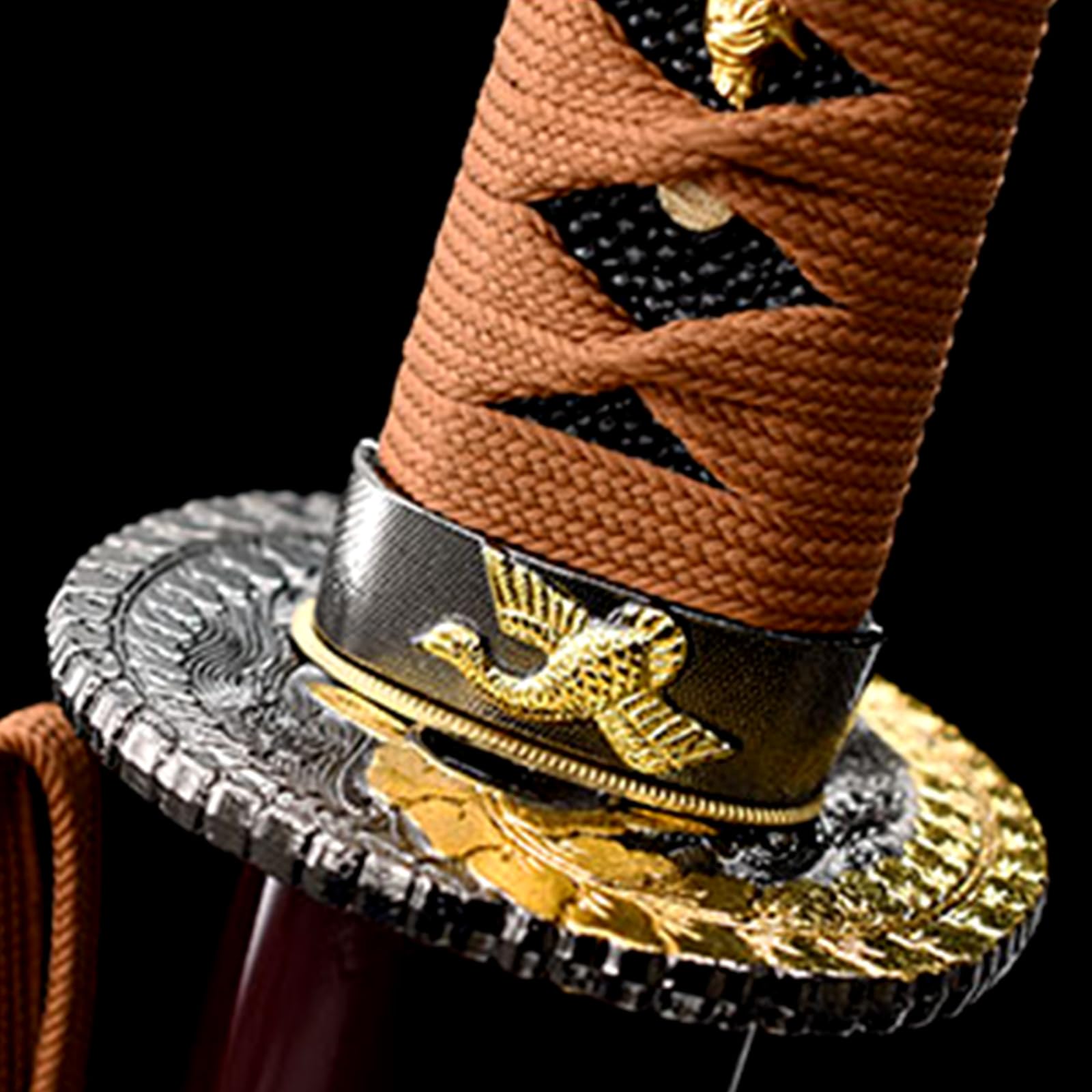 Katana Japonesa de bambú,Espada samurái Tradicional de Madera para Entrenamiento,bokken Artesanal para Entrenamiento de Kendo,Regalos,Juegos de rol y Accesorios. 103 cm