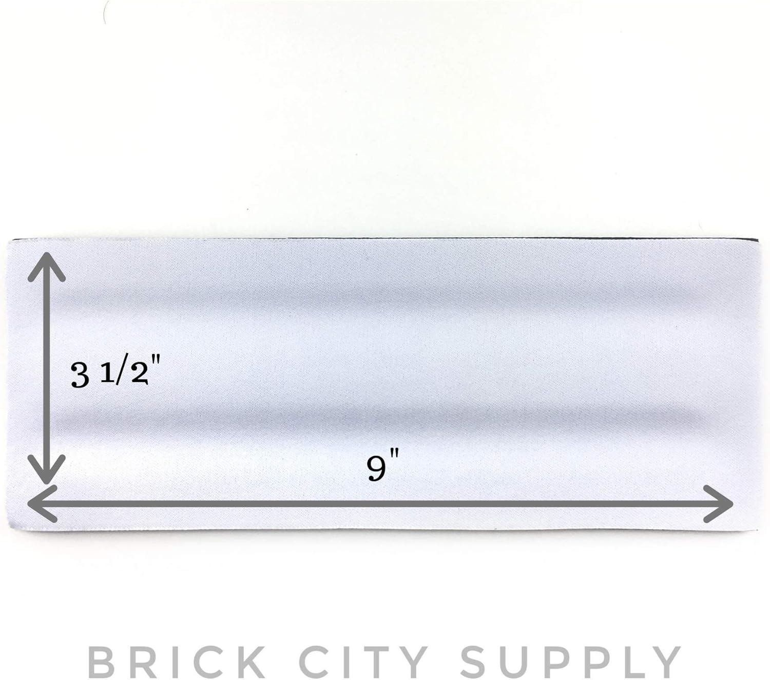 White Slap Can Cooler Blanks-Sublimation or Vinyl. Neoprene Bulk Party favors (20)