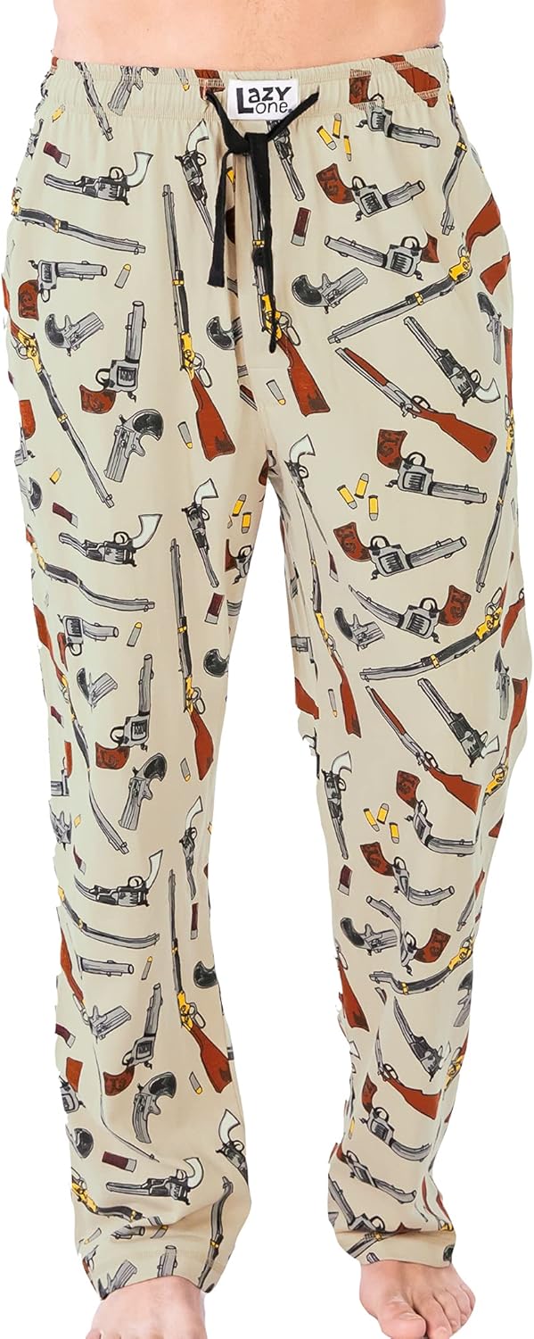 Lazy One Novelty Pajama Pants For Men, Men's Separate Bottoms, Lounge Pants, Funny