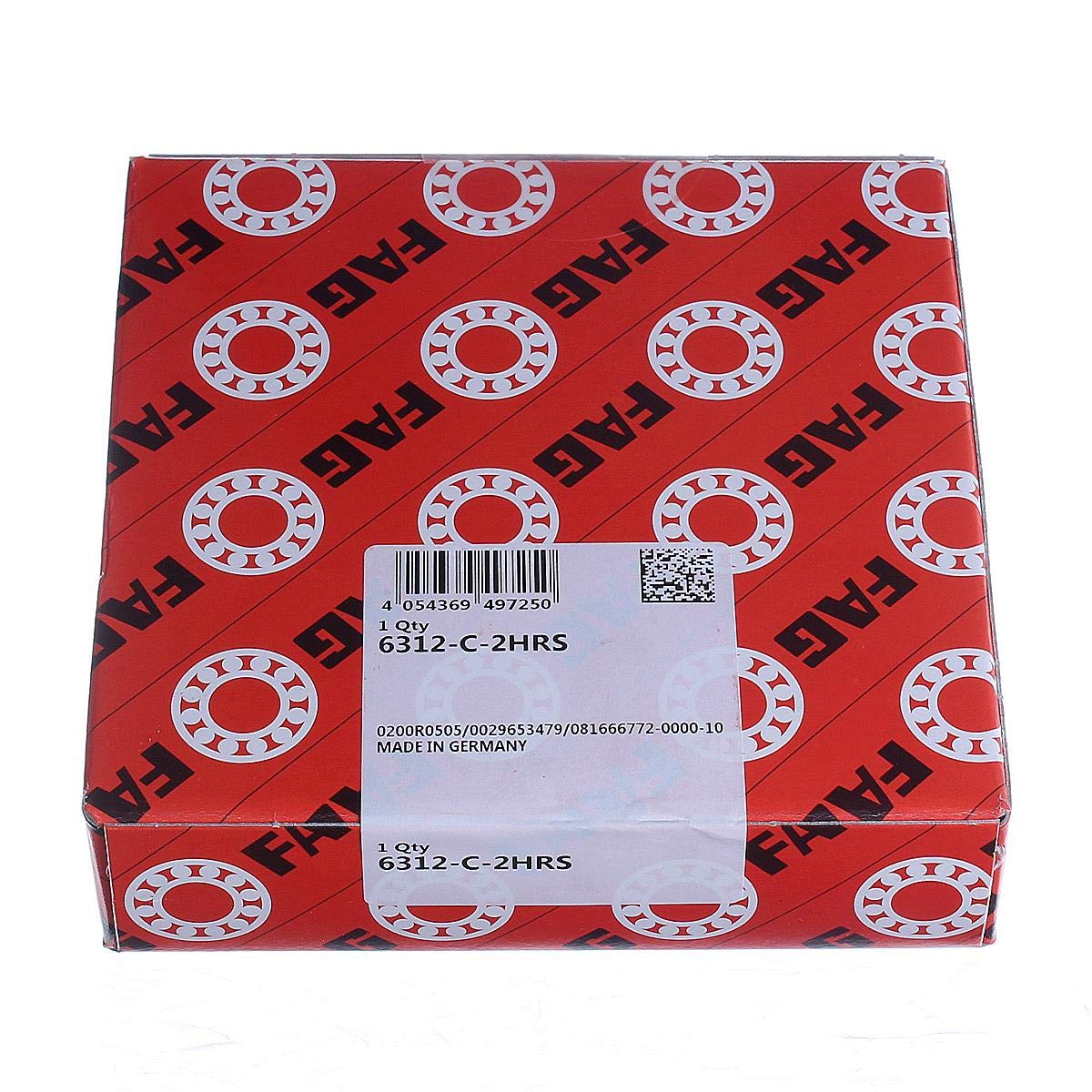 6312-C-2HRS FAG Deep Groove Ball Bearing 60,00x130,00x31,00mm