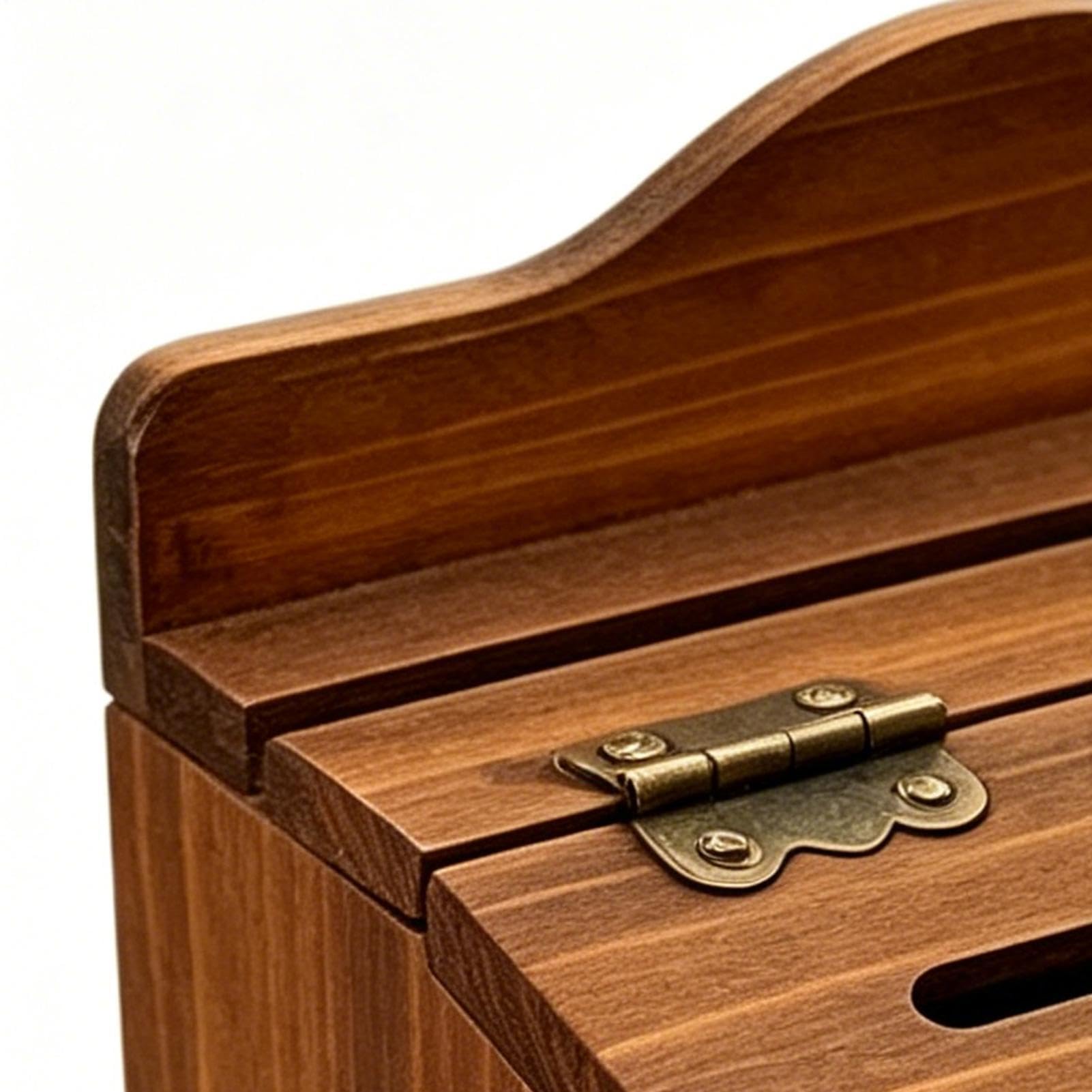 Scatole sicure – Contenitore portatile decorativo con serratura | Scatole regalo in legno per chiese, aule, scuola, preghiera, votazione, offerta, commento di beneficenza