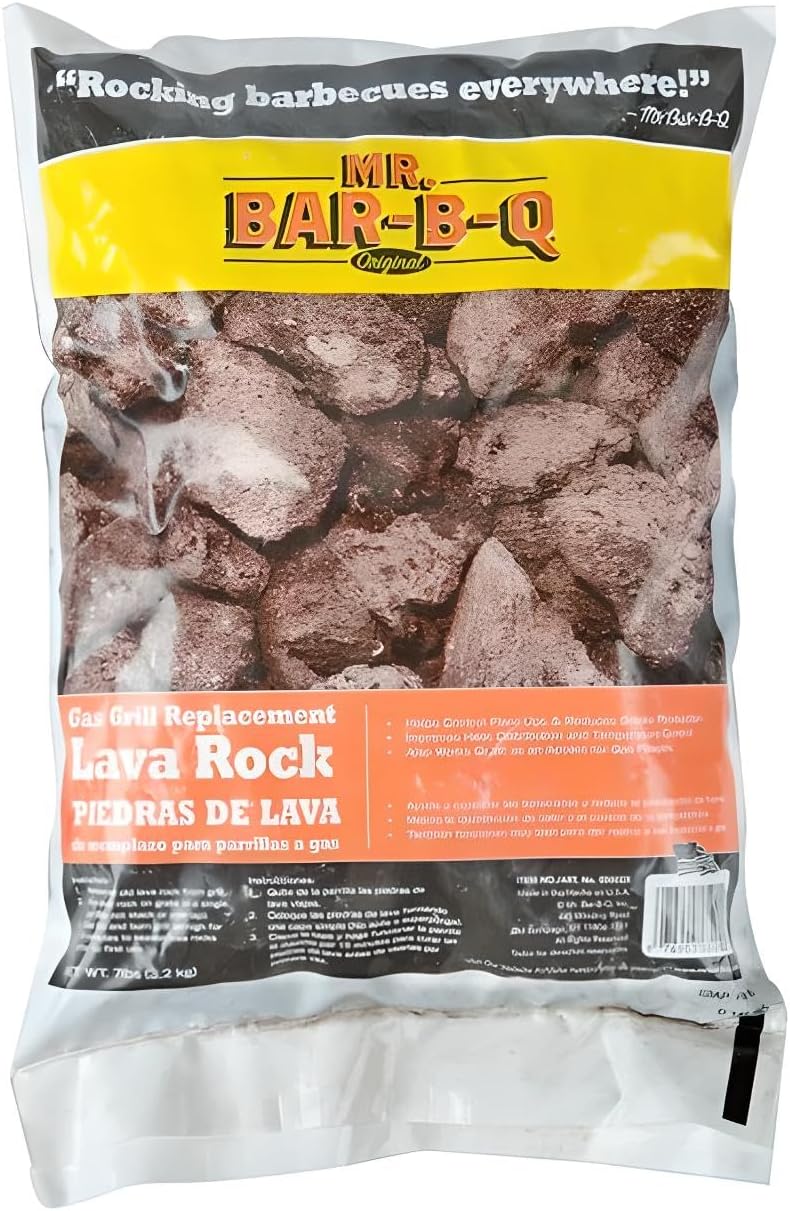 OCS Parts Natural Lava Rocks for gas grills and fire pits