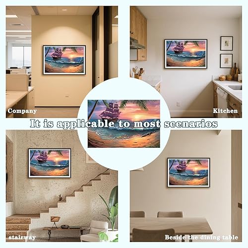 Miniatura 7 de Pintura de diamante 5D con diseño de guepardo para bricolaje, pintura de diamantes de animales, kit de accesorios de pintura de diamante, accesorios