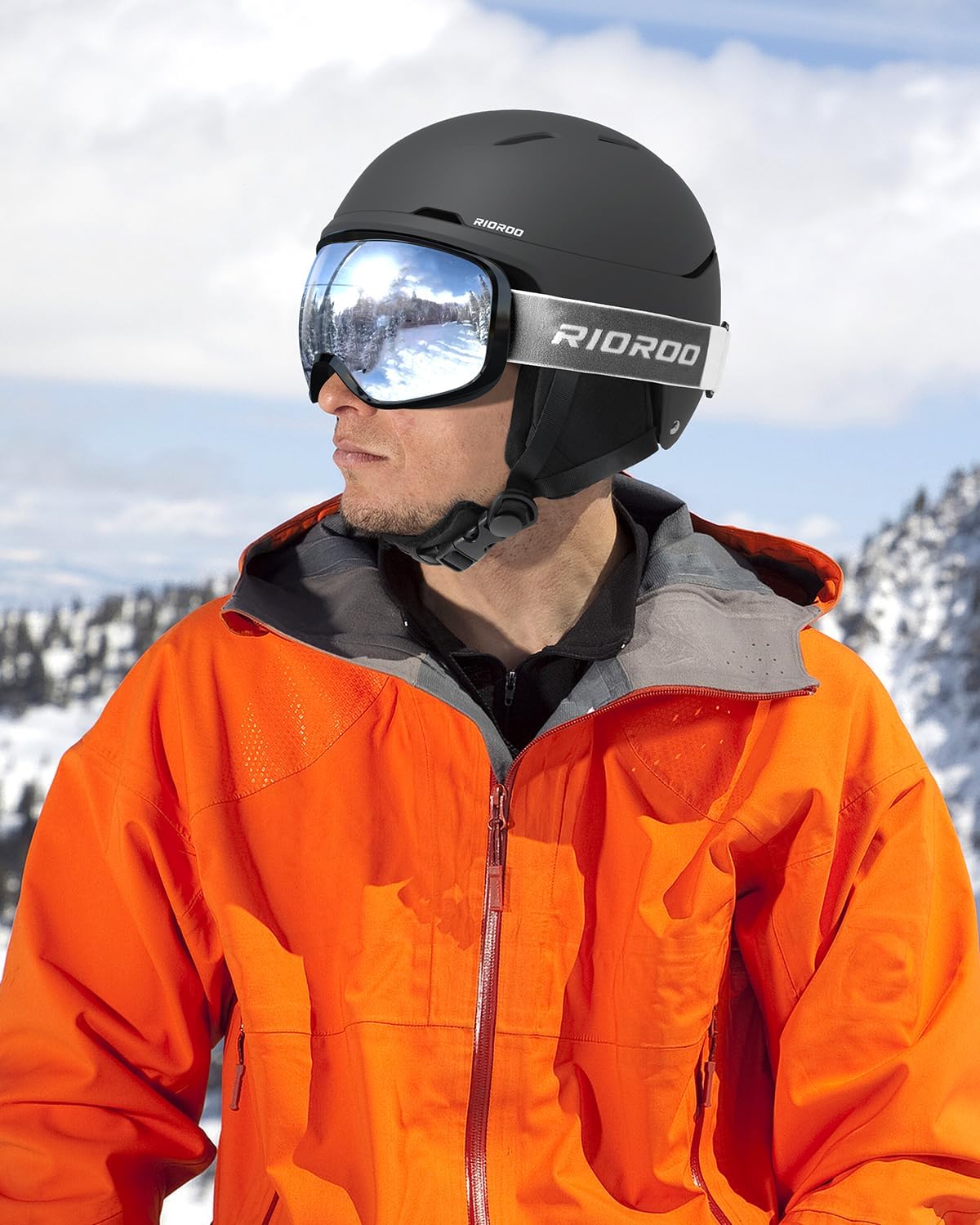 Ski Helmet for Women Men, Safety Certified Snowboard Helmet with Shockproof ABS Hard Shell for Adults & Youth - Image 6