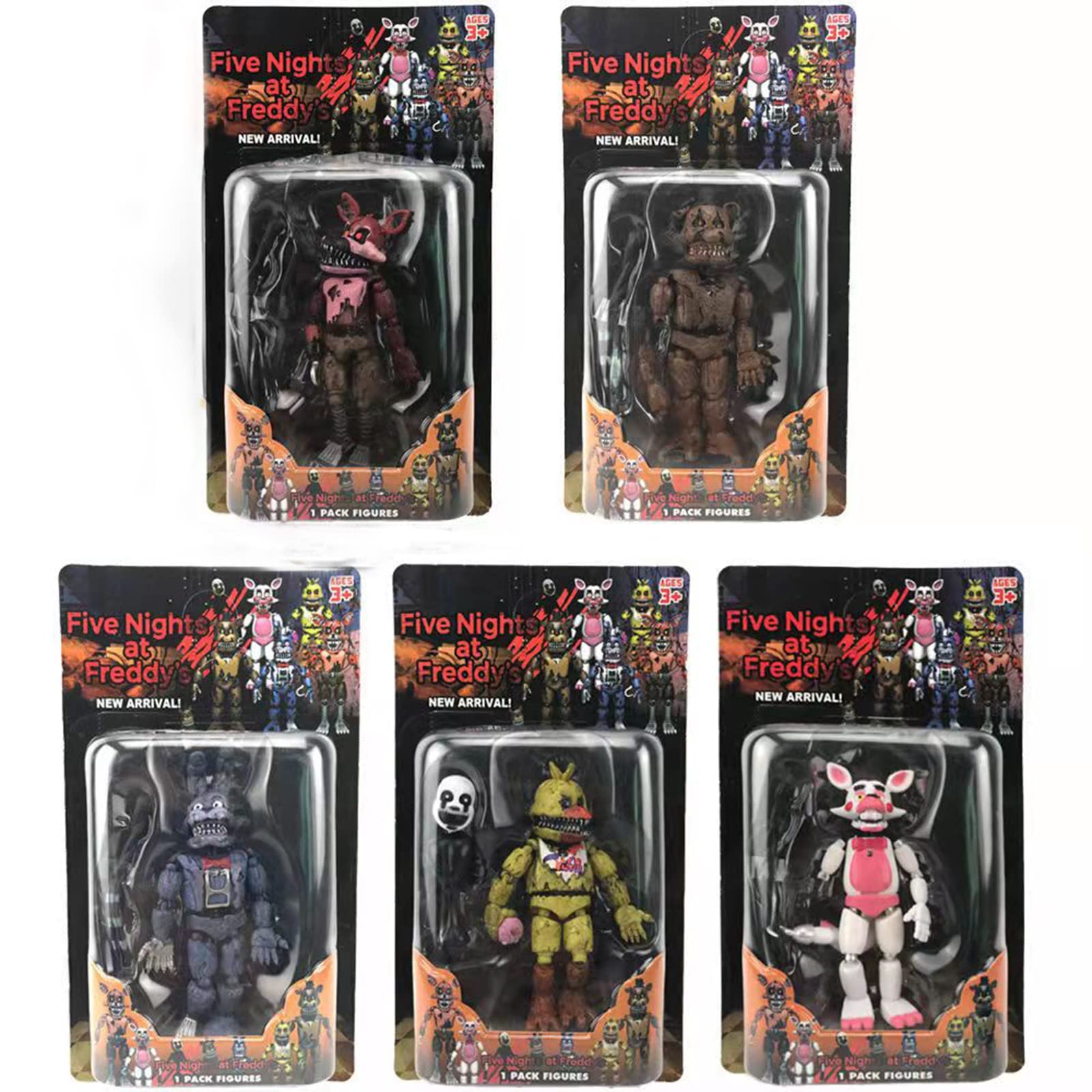 Buy FNAF Action Figures Security Breach Five Nights at Freddy's Action