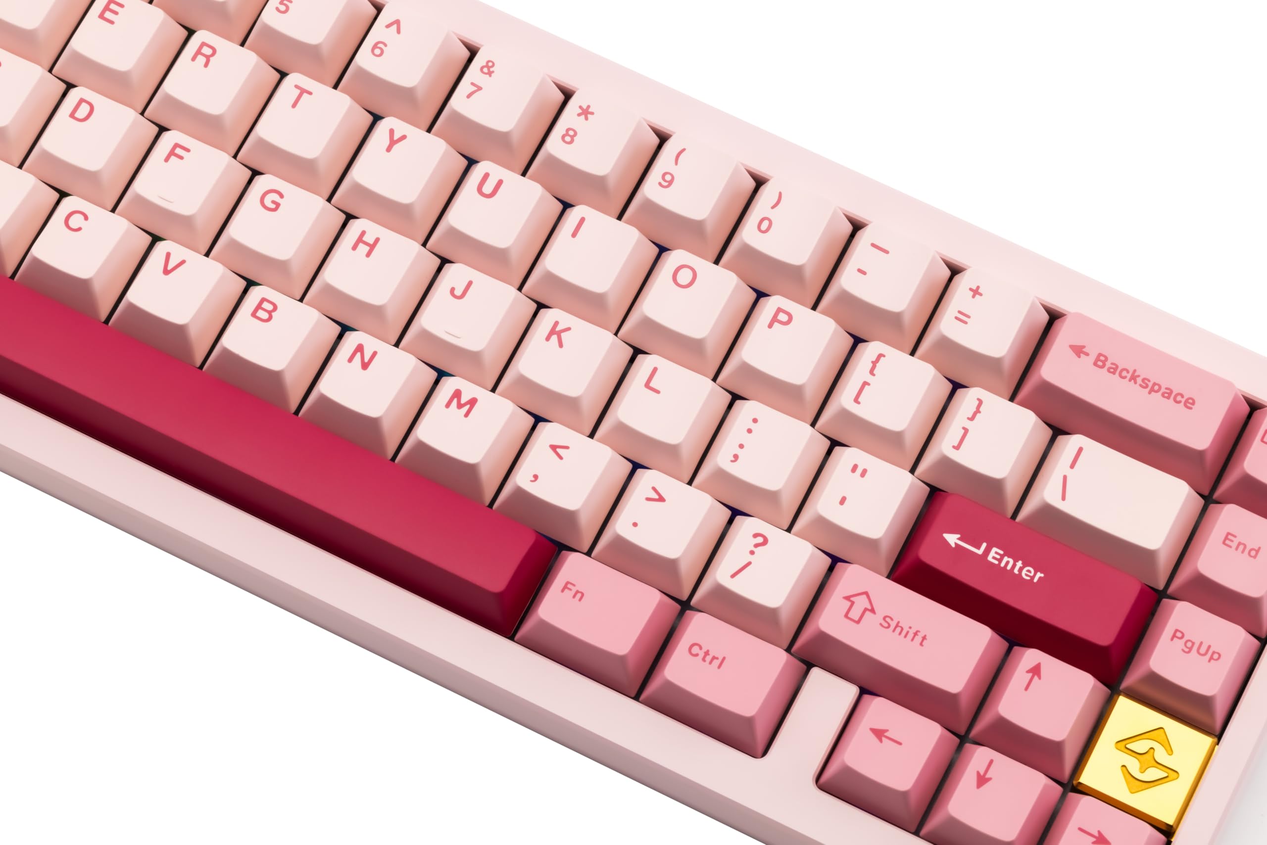CutiePcs WOBKEY ZEN 65 Wired Mechanical Keyboard, Quick Release