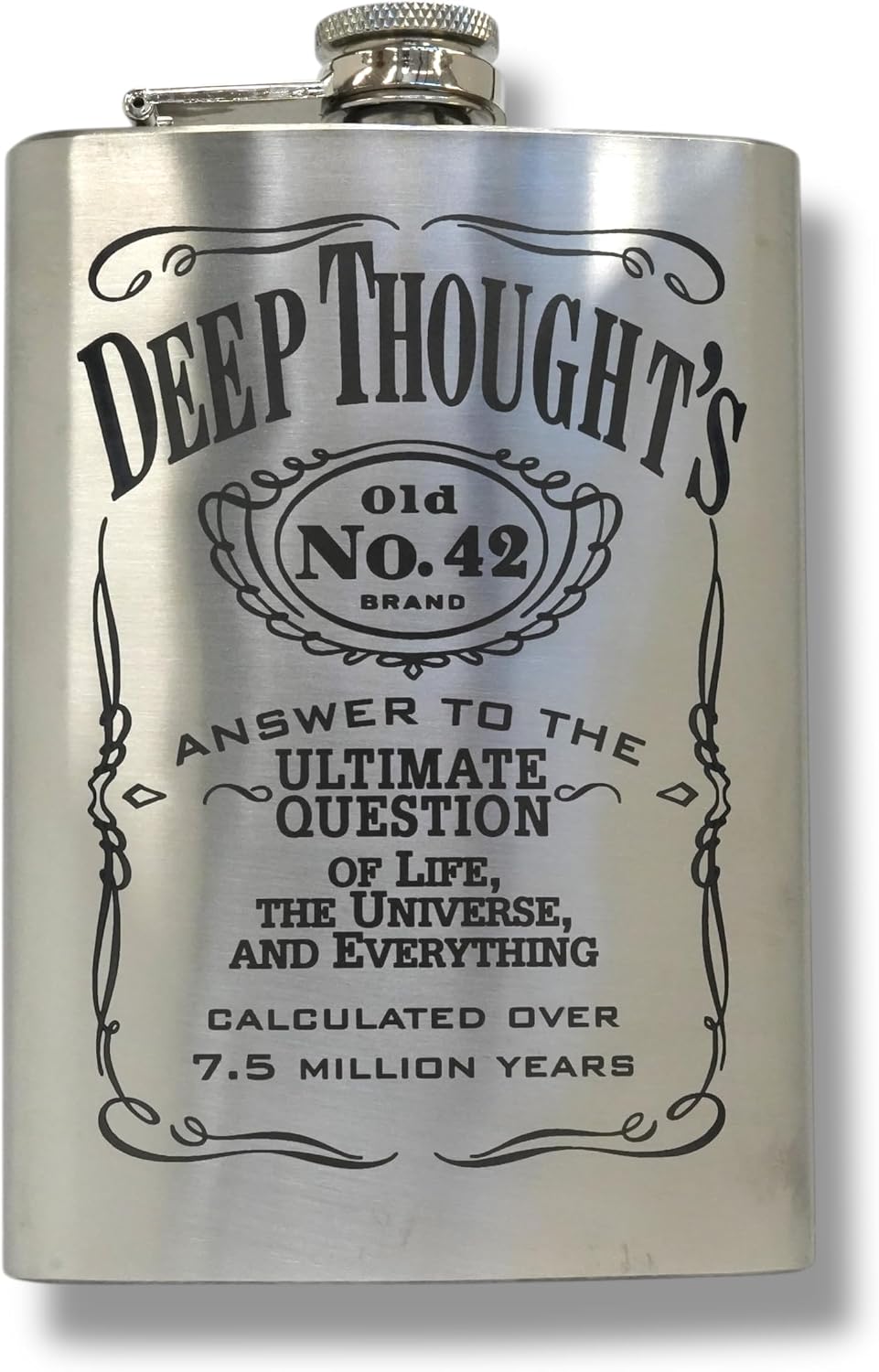 8oz Deep Thought's Flask