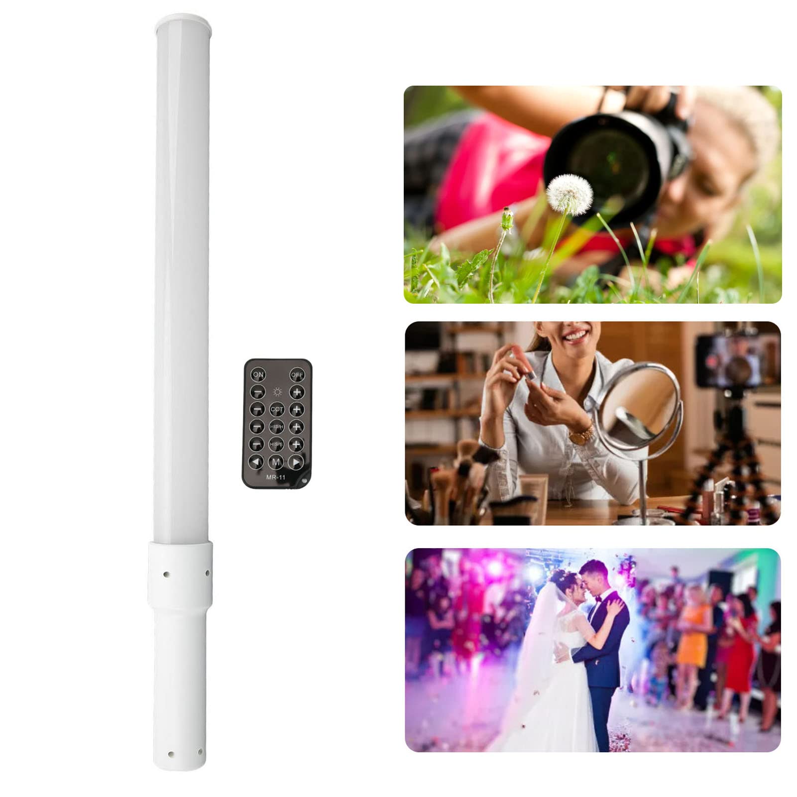 Stick Luce Portatile Con Temperatura Colore Regolabile - 2700K-6000K, Ricaricabile USB-C - Foto 6